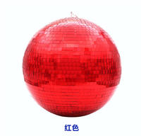Lampe de Scène Ronde 20cm Multicolore Effet Disco, Lampe d'Ambiance pour Fêtes et Soirées, Boule Réfléchissante DJ Rotative – Offre Spéciale Usine