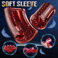 Masturbateur vibrant et aspirant mains libres pour hommes avec écran LCD et fonction climax en un clic – Jouet sexuel pour adultes