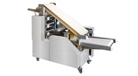 Machine à emballer les boulettes automatique Machine à fabriquer la peau à rouleaux de printemps Machine à crêpes Tortilla Chapati Roti