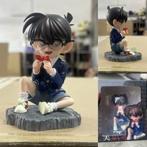 HESPER 2026 Nueva Figura de Acción de <span class=keywords><strong>Detective</strong></span> <span class=keywords><strong>Conan</strong></span> Sentado, Venta al por Mayor de Fábrica, Colección de PVC, Decoración de Habitación - Product Image 4