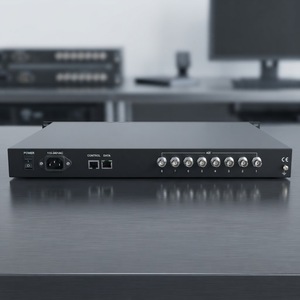 ตัวแปลงสัญญาณทีวีดิจิตอลแบบมัลติเพล็กเซอร์ 8ASI เป็น IP พร้อมช่องต่อเข้าและออกแบบ IP - Product Image 1
