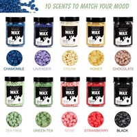 Perles de cire dure 200g par bouteille, épilation naturelle indolore, colophane cosmétique dépilatoire, épilation à la cire dure, vente en gros