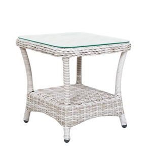 Joyeleisure Modern Design Outdoor Furniture Garden Set Luxury Rattan Coffee <b>Table</b> <b>Balcony</b> Set for Apartment & Park Use - Product Image 3