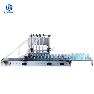 Pequeña máquina semiautomática de llenado de botellas a escala líquida de agua y aceite - Product Image 5