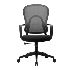 Barato al por mayor ajustable con reposacabezas diseño moderno empleado silla de oficina de malla giratoria ordenador silla de oficina - Product Image 5