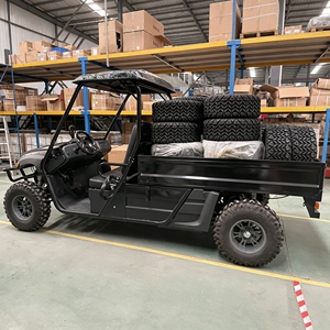 Véhicule <span class=keywords><strong>utilitaire</strong></span> électrique 4x4 pour le transport en usine, entrepôt, parc industriel, homologué EEC COC - Product Image 4