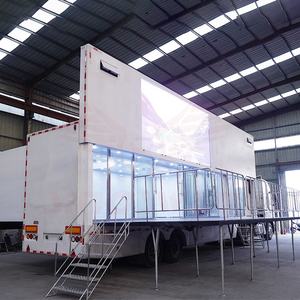 รถพ่วงเวทีเคลื่อนที่ SR130 พร้อมไฟ LED ขนาด 13 เมตร ขนาดเวที 39*29 ฟุต รองรับผู้ชมได้ 10,000 คน - Product Image 3