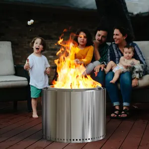 Hot Sale Stainless Steel Smokeless Fire Pits Outdoor Camping Portable Fire Pit