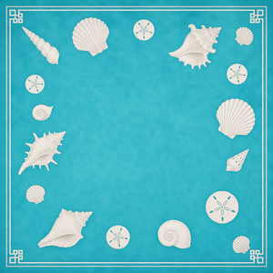 Tapete Plegable de Diseño Serie Costera para Mahjong, Protector de Mesa con Estampado de Ancla Náutica y <span class=keywords><strong>Coral</strong></span>, para Entretenimiento Americano, Yate y Playa - Product Image 1
