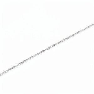 Flexible Square Rope White Platinum Ultra <b>Thin</b> Wristlet Smooth Braids Minimalist All Gender Daily Commute Gift Longjia China - Product Image 6
