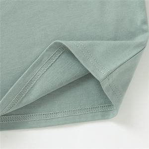 Camisetas Suaves de Manga Corta con Hombros Caídos y Cuello Redondo para Bebés y Niños Pequeños de 0 a 4 Años en Tejido de Punto de Algodón 100% Orgánico - Product Image 5