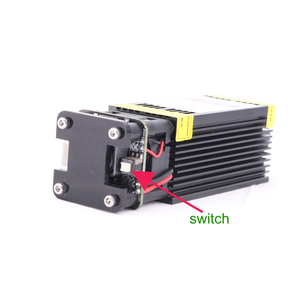 고급형 850nm 1000mW 1000MW 녹색 고출력 LD 레이저 모듈, 광 보정기 모니터링 레이저 감지 시각 시스템 - Product Image 2