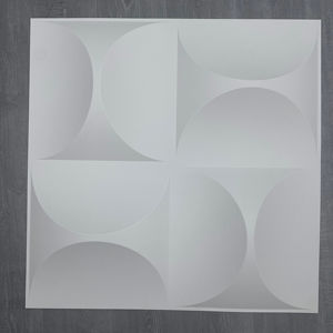 Precio barato buen servicio nuevo estilo interior decoración del hogar 3D pared Pvc Panel 500*1 500mm impermeable muestra gratis PVC 3D Panel de pared - Product Image 5