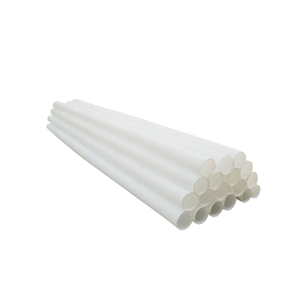 Wholesale factory custom 100% virgin suspended polytetrafluoroethylene resin extruded plastic PTFE tefloning Tube pipe