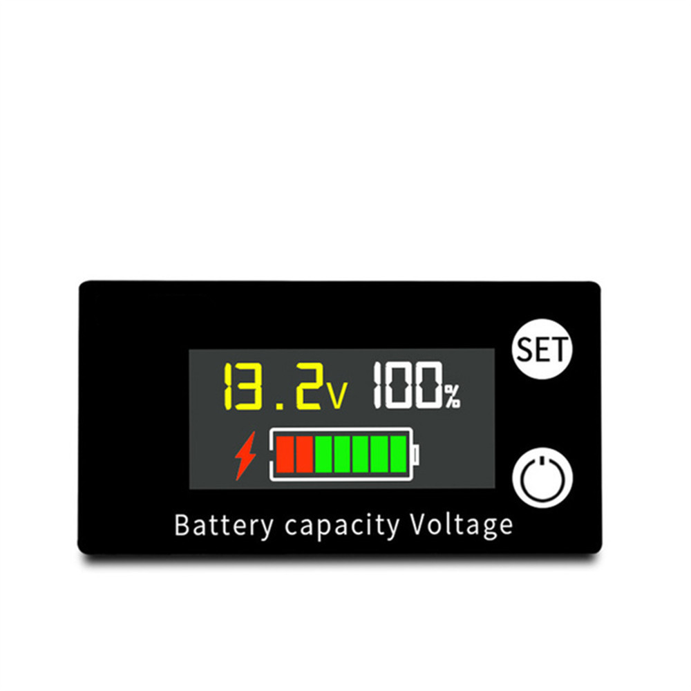 Voltmetro Amperometro DC 6133A - Indicatore Di Capacità Batteria 8V-100V, Potenza 12V/24V
