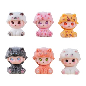 Nueva Serie de Fantasía: Linda Figura de Resina de Gatito Momoko en Postura Sentada, Decoración Creativa y Moderna para Escritorio - Product Image 5