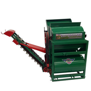 Récolteuse d'arachides multifonctionnelle à engrenages pour utilisation sèche et humide – Machine verte pour la récolte d'arachides - Product Image 1