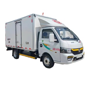 New Energy Truck Van Camion réfrigéré Véhicules d'<span class=keywords><strong>occasion</strong></span> Voiture électrique Réfrigéré Congélateur Boîte froide Camion à vendre - Product Image 1