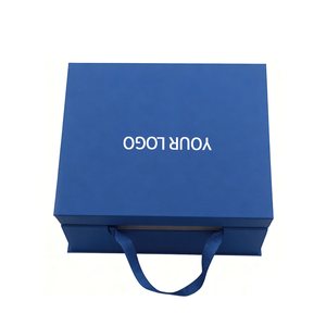 Caja de Regalo Magnética Plegable de Lujo con Logotipo Personalizado y Asa para Regalos de Navidad, Bodas y Pequeñas Empresas - Product Image 2