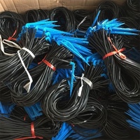 Heetverkopende 4-weg druppelpijpset van plastic, 1,5L/u doorstroom, irrigatiegereedschap voor boerderij & tuin, geschikt voor boomgaarden & fruitbomen