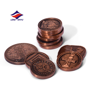 Monedas de Desafío Personalizadas Longzhiyu 20Y, con Logotipo Personalizado, Doble Cara, Chapado en Metal, Impresión UV, Aleación de Zinc - Product Image 5