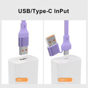 <span class=keywords><strong>Câble</strong></span> de charge rapide 66W OEM 5 en 1 plat double rétractable <span class=keywords><strong>USB</strong></span>/<span class=keywords><strong>Type</strong></span>-<span class=keywords><strong>C</strong></span> vers <span class=keywords><strong>Micro</strong></span>/8 broches/<span class=keywords><strong>Type</strong></span>-<span class=keywords><strong>C</strong></span> pour iPhone Samsung Téléphone portable - Product Image 3