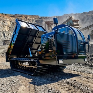 Nuevo <span class=keywords><strong>Dumper</strong></span> Hidráulico de Orugas de 6 Toneladas, Directo de Fábrica, Transportador Todoterreno con Orugas para Montaña, Minería y Granja - Product Image 1