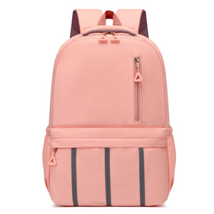 2026 New Unisex <b>College</b> Students High Appearance Simple Fashion Waterproof Polyester Schoolbag 20-36L <b>Backpack</b> Zipper - Product Image 3