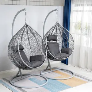 Luxury Comfortable Balcony Egg Chair Hanging Outdoor Garden Swing Chair
