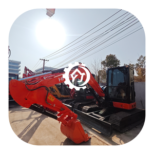 รถขุดขนาดเล็ก Hitachi ZX55 คุณภาพสูง ของแท้จากญี่ปุ่น มือสอง เหมาะสำหรับงานโครงสร้างพื้นฐานและงานก่อสร้าง - Product Image 1