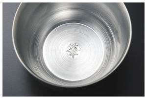 Copa de vino de arroz de cobre de estilo clásico, copa de Ochoko de vaso de 2754 Hana, Sake grande, mate martillado de 60ml - Product Image 2