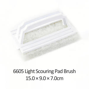 Brosse à récurer multi-usages TRUST, légère, moyenne ou très résistante, pour baignoires, carreaux et éviers - Product Image 1