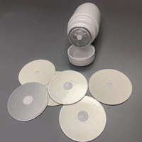 Doublure de ventilation de joint de bouteille en plastique de feuille d'aluminium d'induction de taille personnalisée