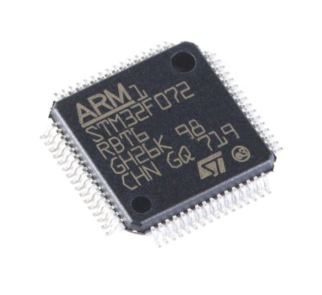 Wholesale Original IC STM32F072RBT6 Microcontroller IC 32-Bit 48MHz 128KB (128K X 8) FLASH 64-LQFP