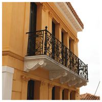Balustrade en fer ornementale Prima Elegant, design personnalisé, main courante d'escalier en métal de luxe pour villa