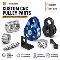 Service d'usinage CNC OEM pour poulie d'escalade, pièce de précision CNC personnalisée de haute qualité pour composants mécaniques