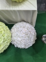 Boule de fleurs artificielles en gros pour centres de table de mariage, allées et décorations d'événements