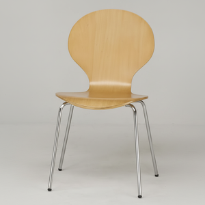 Table à manger empilable moderne avec 6 chaises en bois pour cuisine meubles de maison - Product Image 1