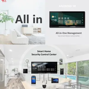 Guangdong 2024 12 Inch IPS Touch Screen All In 1 Wall Control Screen Android SMART HOME Center Control