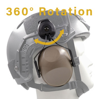 Protection auditive tactique OEM en gros pour casque, protège-oreilles anti-bruit pour la chasse et le tir en extérieur