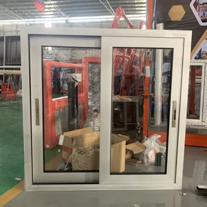 广州供应商工厂定制铝门窗防飓风外推拉窗格栅设计