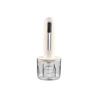 Mini-hachoir alimentaire portable USB sans fil 4 tasses en acier inoxydable électrique automatique pour ail et viande usage domestique