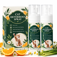 Spray Répulsif Naturel à Base de Plantes pour Chats, Anti-Rayures, Aide à l'Entraînement, pour Usage Intérieur et Extérieur (Marque Privée)