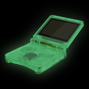 ชุดเปลี่ยนเปลือกและปุ่มสีเขียวเรืองแสงสำหรับ GBA SP |   เคสเรืองแสงสำหรับเกมบอยแอดวานซ์ เอสพี - Product Image 3
