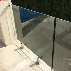 Ace Ss-<span class=keywords><strong>barandilla</strong></span> de vidrio para balcón, accesorio montado en el lateral interior, barato, con Canal en U, sin marco, de acero inoxidable templado - Product Image 6