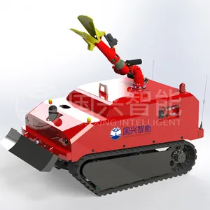 Uoxing-máquina de rescate de fuego para todo terreno, RXR-M120D de combustible y diésel, robot de lucha contra incendios
