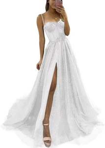 Drop Shipping 2025 Nouveau pour <span class=keywords><strong>Amazon</strong></span> Européen et Américain Sexy Side Slit <span class=keywords><strong>Robe</strong></span> <span class=keywords><strong>de</strong></span> <span class=keywords><strong>soirée</strong></span> avec paillettes Sangle <span class=keywords><strong>longue</strong></span> Fête d'anniversaire <span class=keywords><strong>Robe</strong></span> <span class=keywords><strong>de</strong></span> banquet - Product Image 6