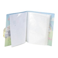 Carpeta de Presentación Personalizada de PP A4 Transparente Reciclable con Recubrimiento UV y Bolsillo para Archivos Escolares