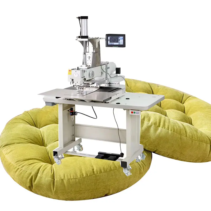 Mattress Cushion tacking stitching machine/pillow round circle sewing machine/Cushion stitch sewing machine