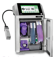 Imprimante jet d'encre M9750 NewCIJ, machine de codage de date industrielle pour le marquage des flacons pharmaceutiques